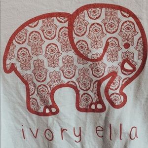 ivory ella long sleeve tee